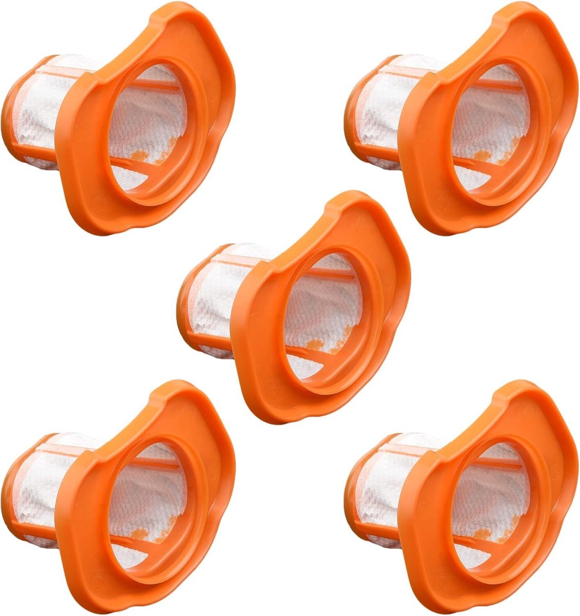 5 filters geschikt voor BLACK+DECKER BHHV320B BHHV320J BHHV520BF stofzuiger