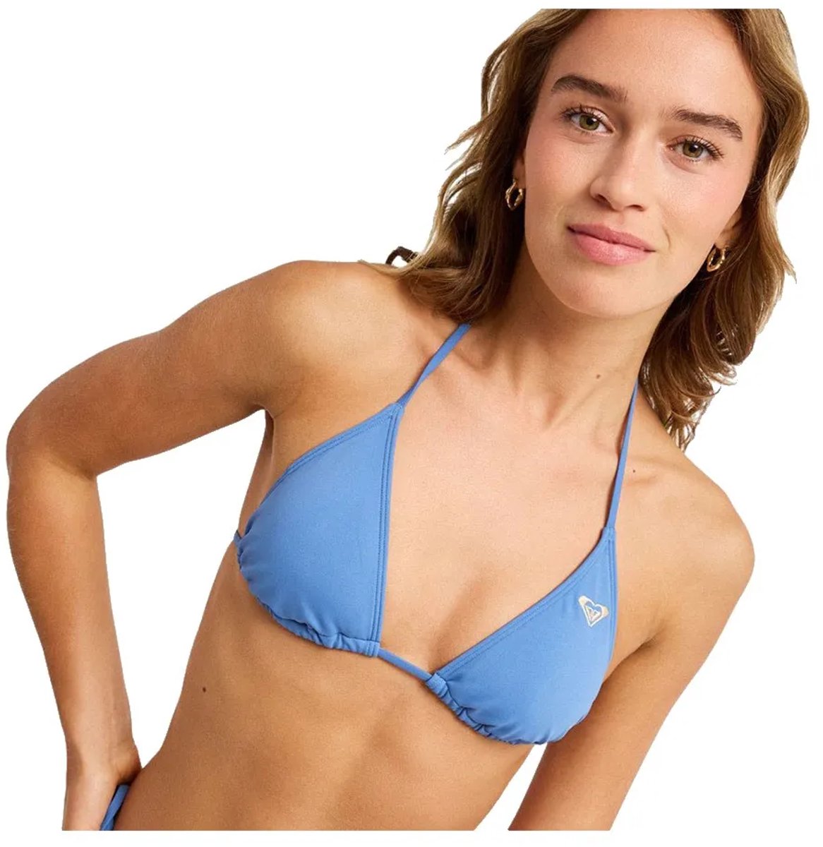 Roxy Essentials Sd Tiki Triangle Bikinitop XL Vrouw Blauw