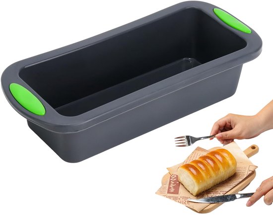 Dncvb Broodvorm met deksel 1lb (450g), niet-klevende broodblikken voor het bakken van 21 x 12 x 11,7 cm, stalen toast broodpan broodblikken voor het bakken van brood, gouden broodpan met deksel