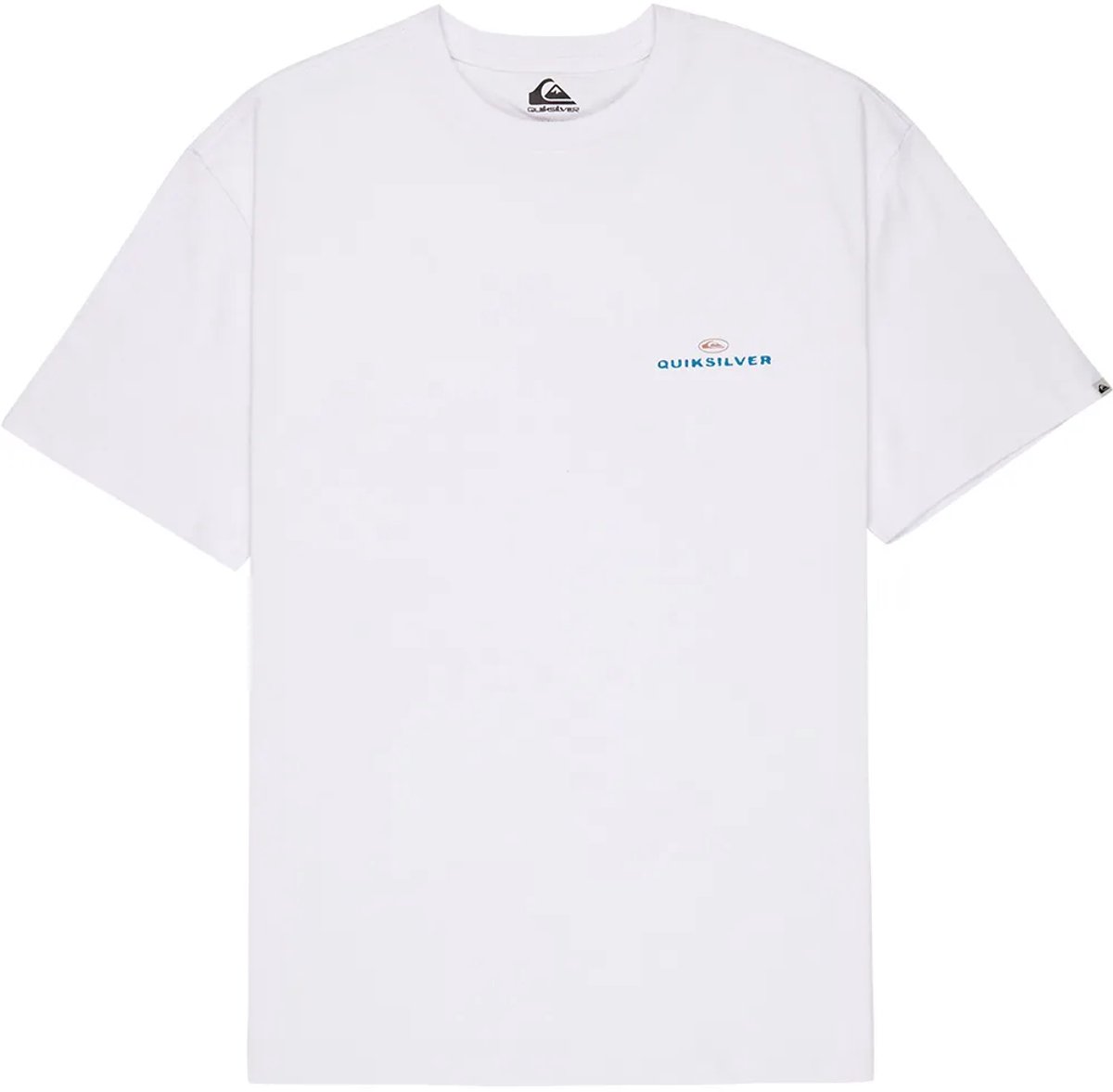 Quiksilver Upside Down T-shirt Met Korte Mouwen S Man Wit