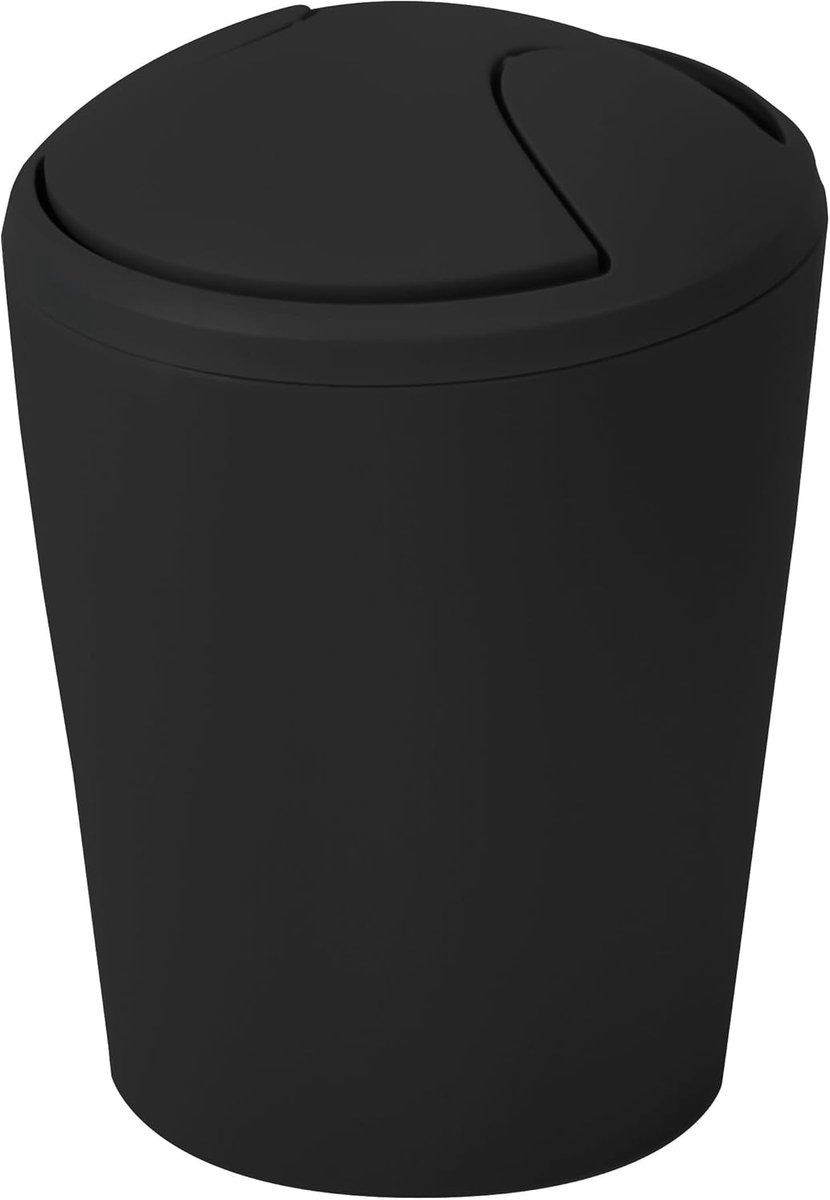 Prullenbak - Afvalemmer - Badkamer Keuken - Compact Design - 5 Liter - Terracotta