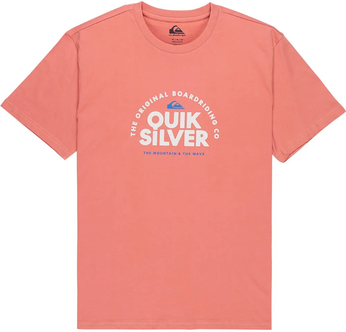 Quiksilver Fundamental Ride T-shirt Met Korte Mouwen S Man Desert Sand