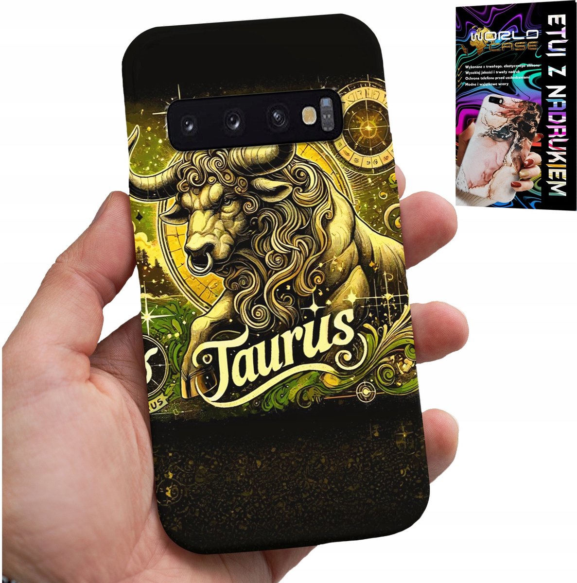 HOESJE VOOR SAMSUNG GALAXY S10 PLUS - STERRENBEELD STIER ASTRONOMIE HOESJE