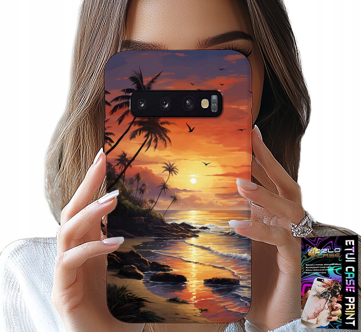 HOESJE VOOR SAMSUNG GALAXY S10 - STRAND, VAKANTIE, TROPISCHE EILAND COVER