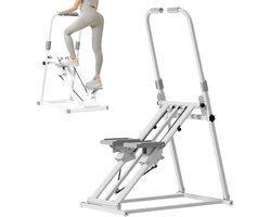MakkelijkMooi Opvouwbare Step Stepper - Fitness Apparaten Krachttraining - Sport Apparatuur voor Thuis - Bovenbeen en Billen Trainer