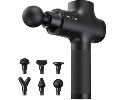 OPOVE M3 Pro 2 massagepistool, massagepistool, led-display, 2500 omw/min, masagegistpistool met 5 standen, 2600 mAh accu, 12 mm amplitude voor het verlichten van spierpijn, zwart