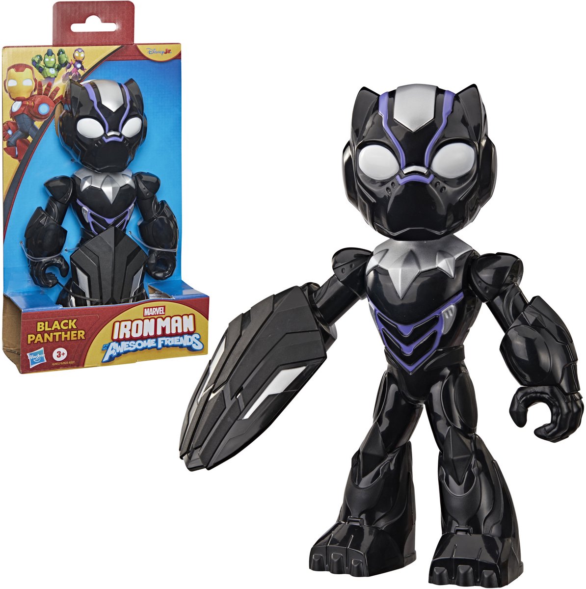 Marvel Iron Man and His Awesome Friends - Black Panther - Actiefiguur 23cm