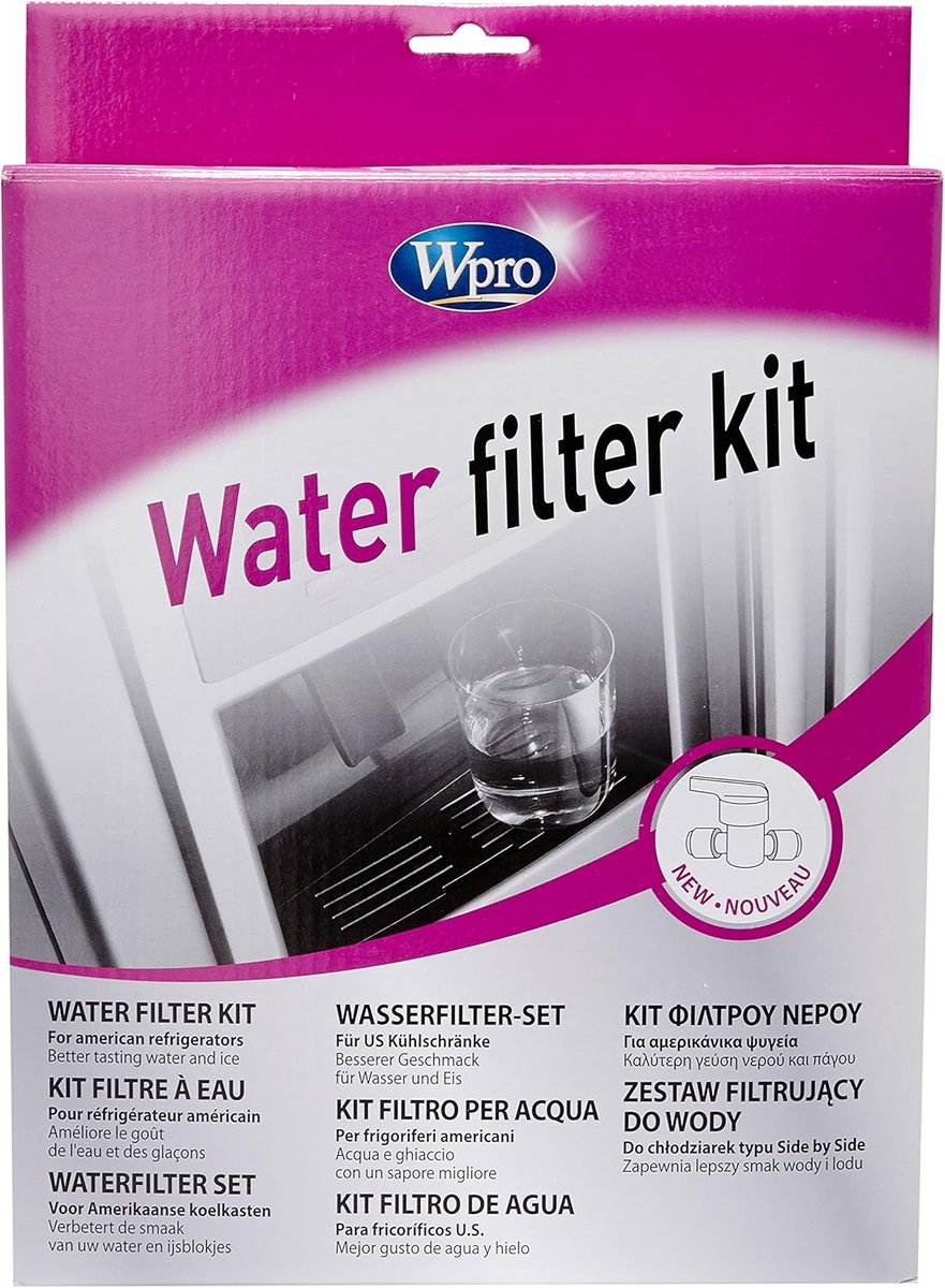 Universele waterfilterset voor Amerikaanse koelkasten met kraan