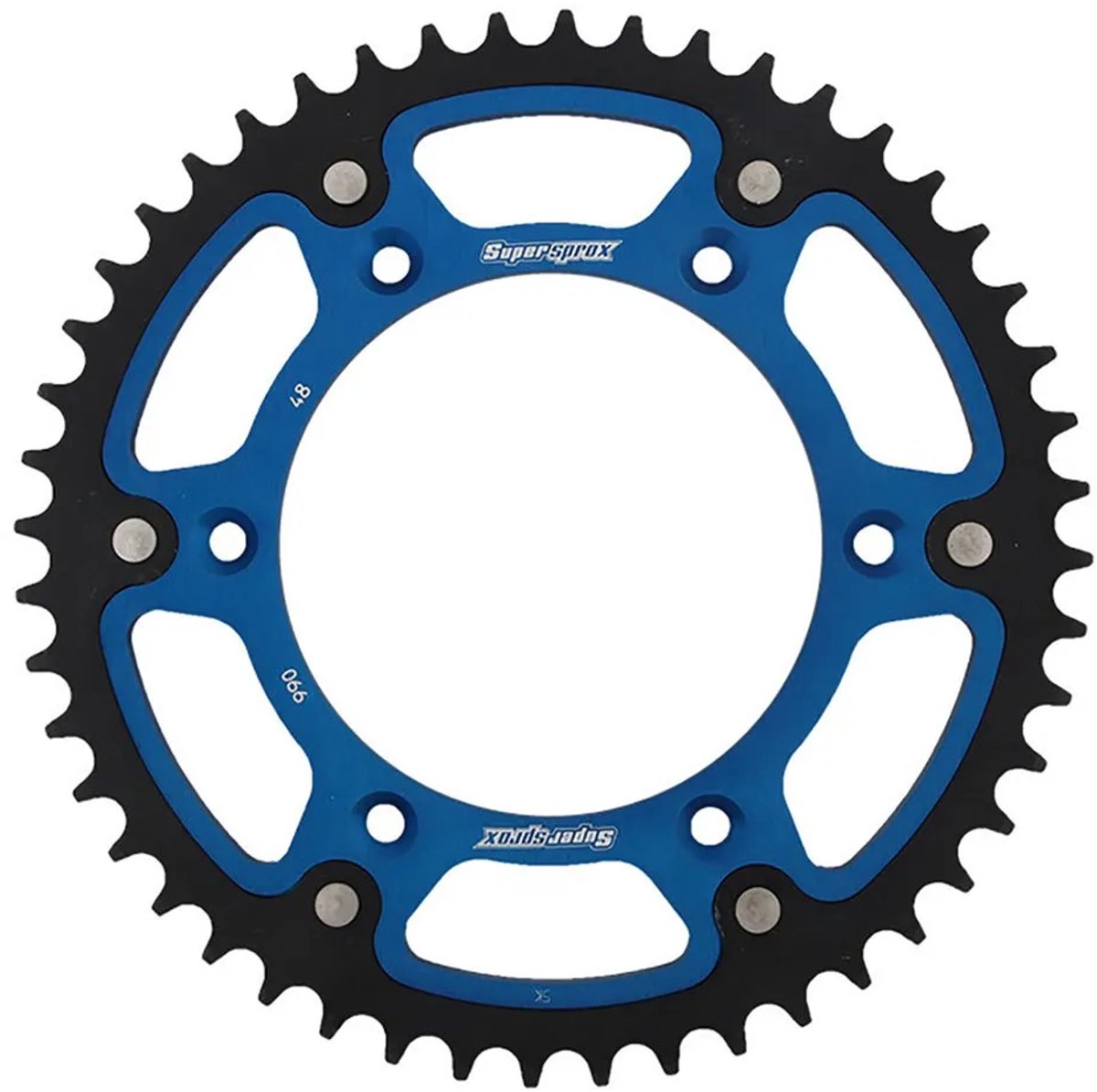 Supersprox Stealth 48d Rst990x48blu Achtertandwiel Zilver 48t