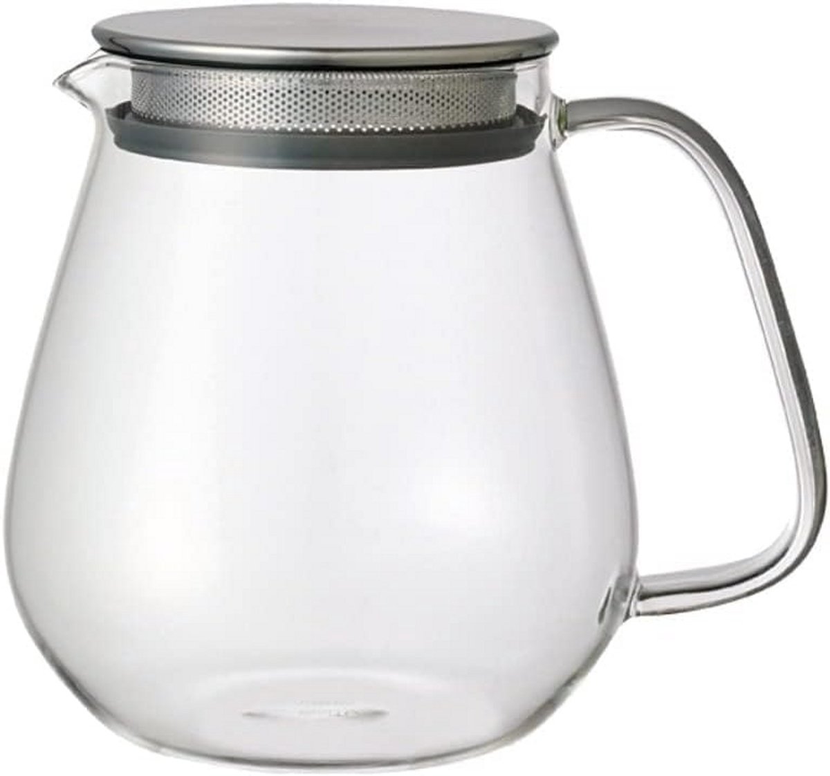 Glazen Theepot met RVS Zeef en Deksel - 720 ml - Hittebestendig