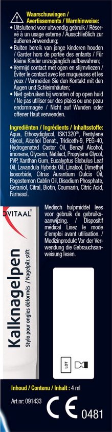 Lucovitaal Kalknagel Pen 4 ml