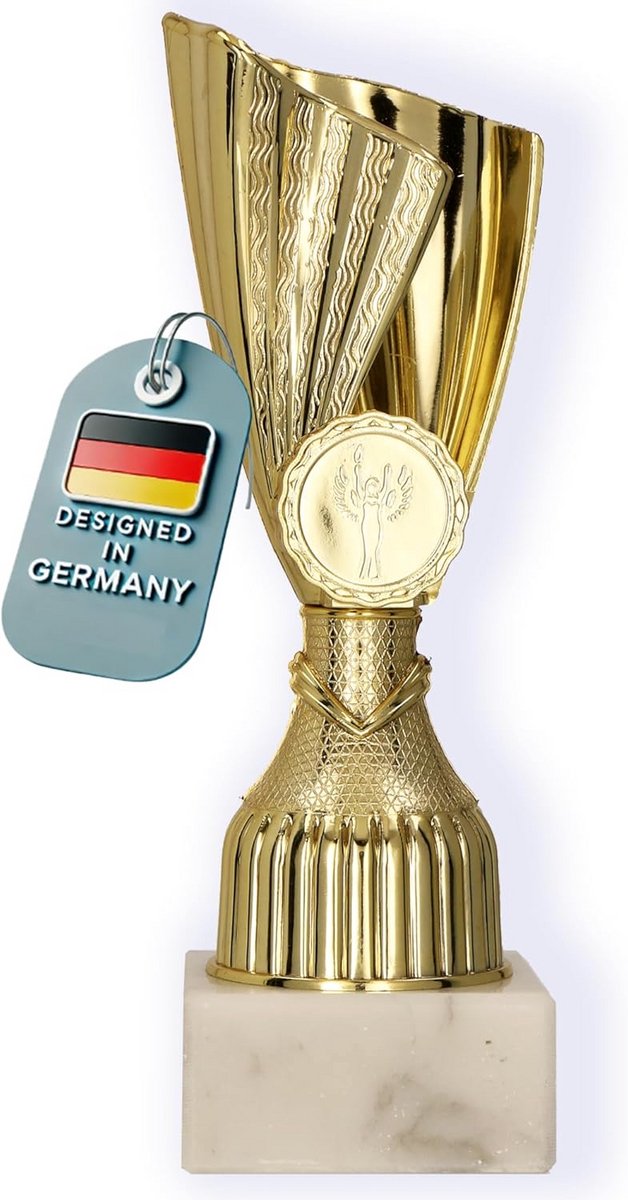 Gepersonaliseerde Trofee met Stenen Sokkel voor Toernooien en Onderscheidingen
