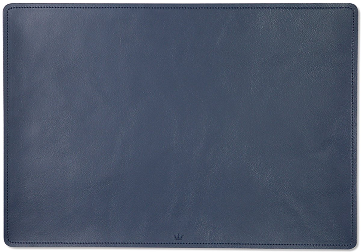 Dutchdeluxes - Luxe - Leren Placemats - Donker Blauw