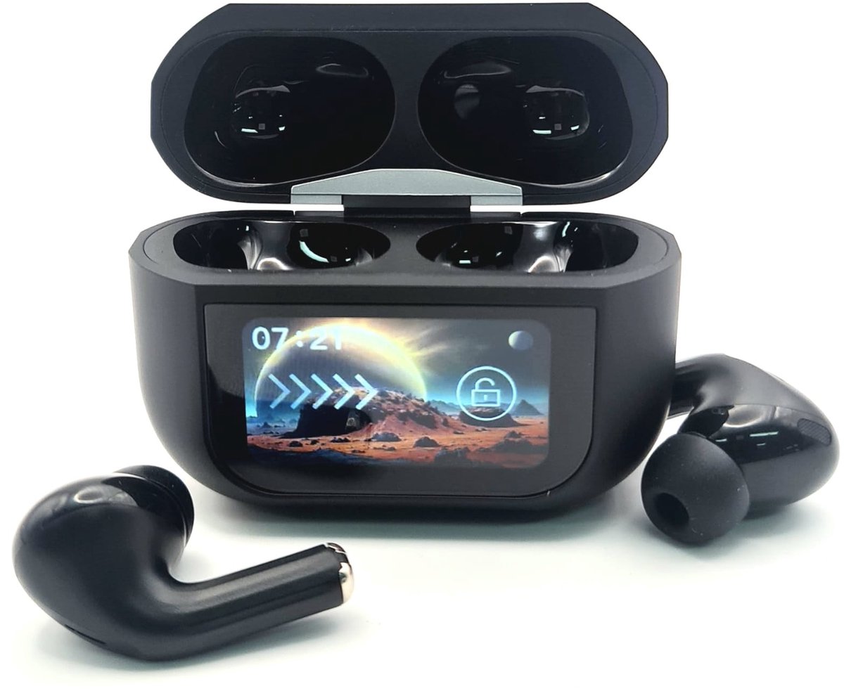 EISENZ EZ-EH005 Draadloze Bluetooth Oordopjes met LED Display & ANC – HiFi Geluid – IPX4 Waterbestendig – Touch Control – Oplaadcase – Zwart