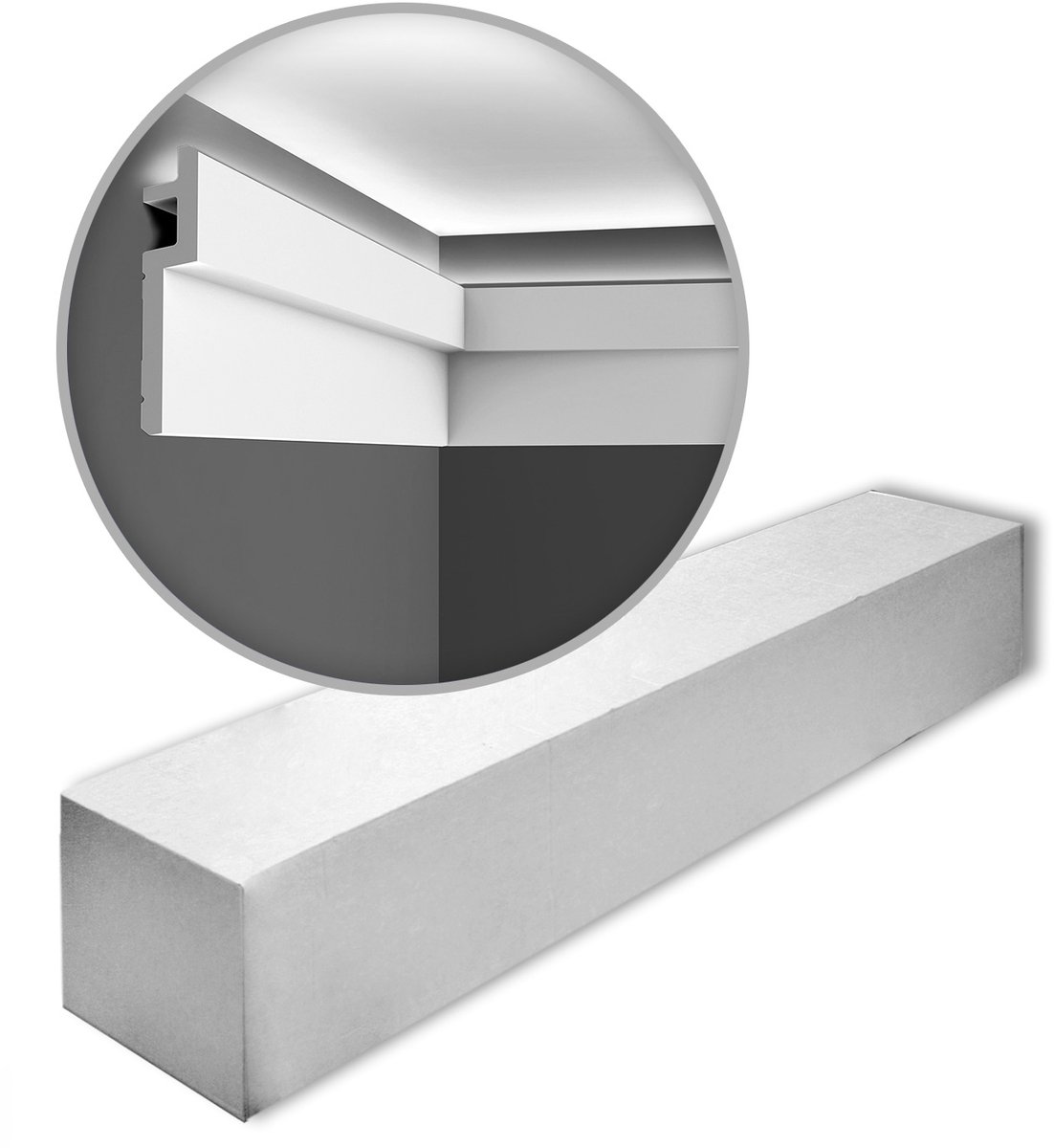 Orac Decor C395-box MODERN STEPS 1 doos 10 stukken Kroonlijst 20 m