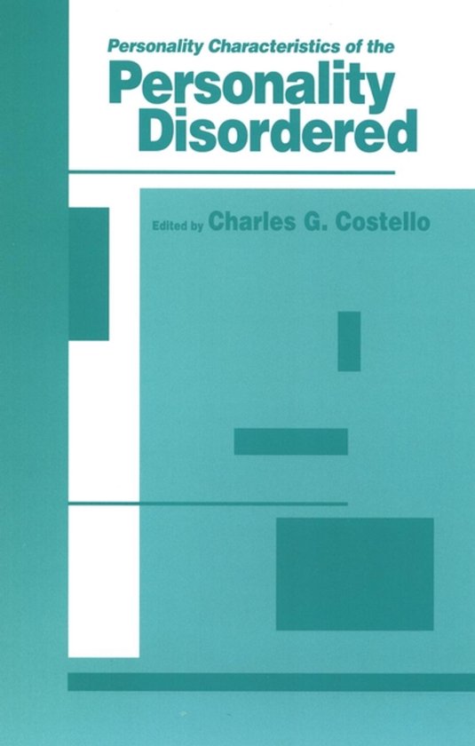 Personality Characteristics Of The Personality Disordered - cover