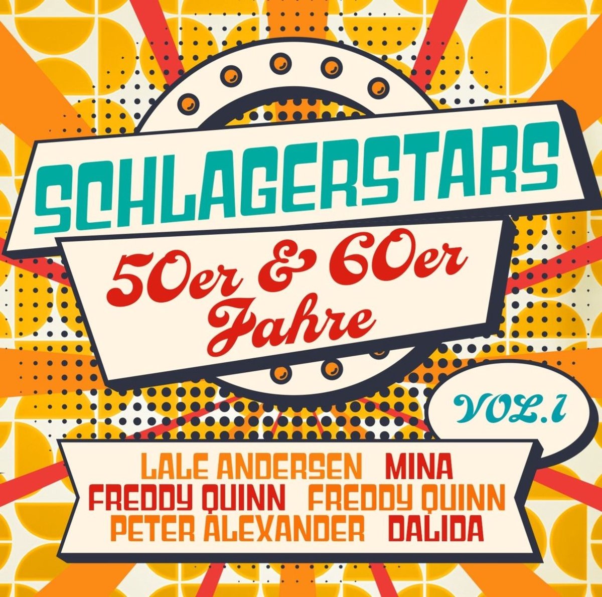 Various Artists - Schlagerstars Der 50Er & 60Er