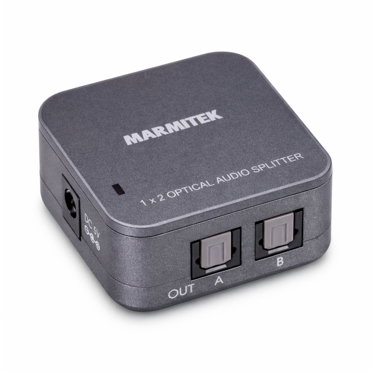 Marmitek Split TS12 Toslink Splitter / Toslink verdeler - 1 ingang - 2 uitgangen