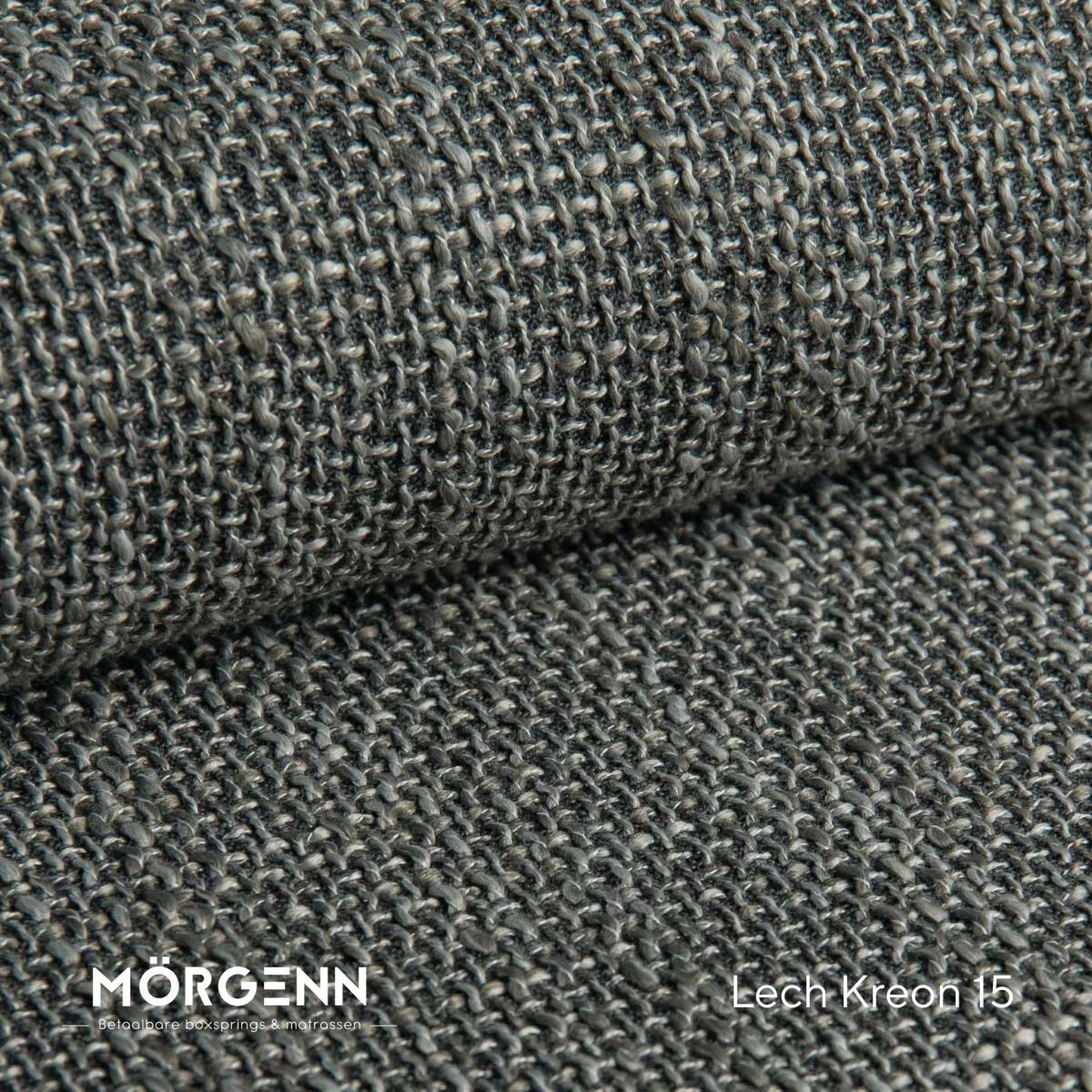 Mörgenn Lech Kreon Stofstaal - Grof Geweven Meubelstof voor Boxspring - Kreon 15
