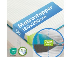 Ella Firm Topper 180x200 cm 7CM Matras Topdekmatras