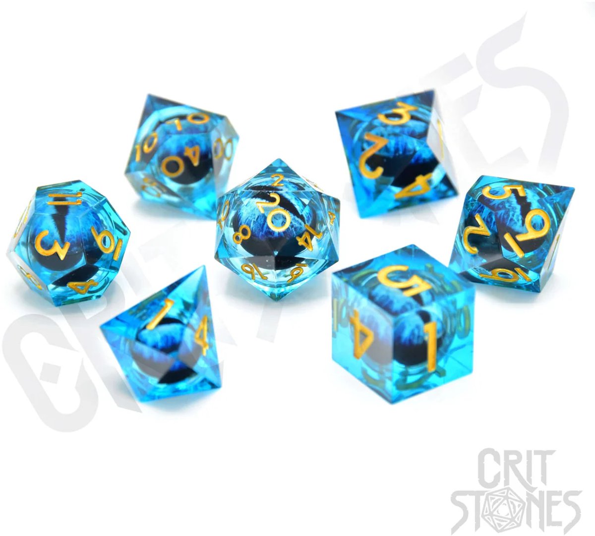 Crit Stones Floating Eye: Ice Dragon's Gaze