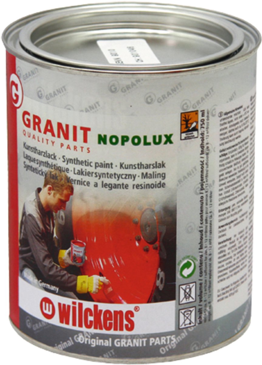 Wilckens Granit Serie - Autolak - Purperrood - RAL 3004 - 2.5 l