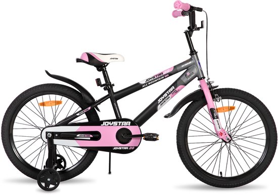 JOYSTAR New Berry Kinderfiets - 20 Inch - Voor Jongens & Meisjes (7-13 Jaar) - Inclusief Zijwieltjes - Roze van JOYSTAR — afbeelding 2
