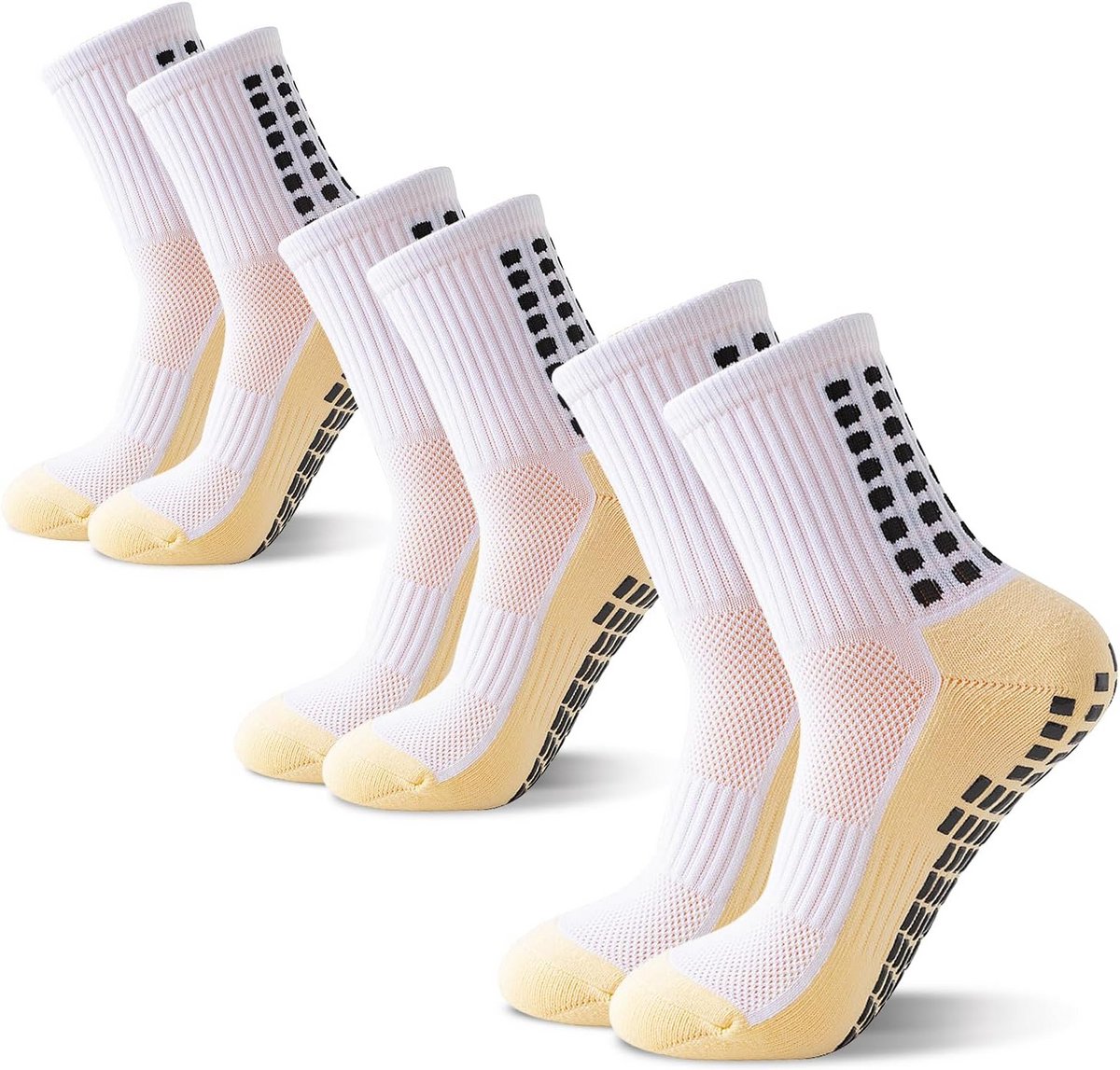 Antislip Sportsokken voor Kinderen - Extra Grip voor Voetbal, Hockey en Teamsporten