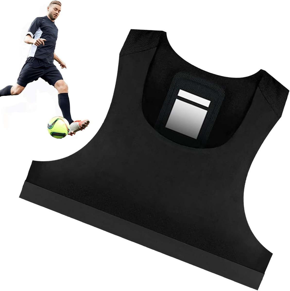 Training Vest voor Voetbal en Fitness | Lichtgewicht Sport Tracker Ondersteunend Shirt