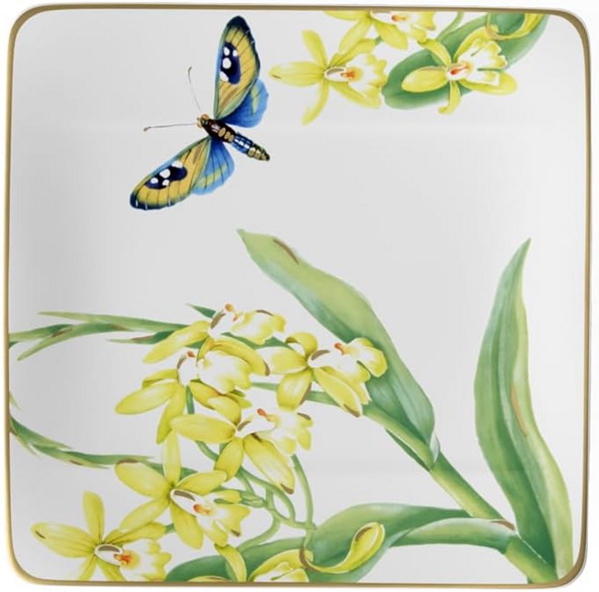 Ontbijtbord 23x23cm Porselein voor Stijlvol Dineren