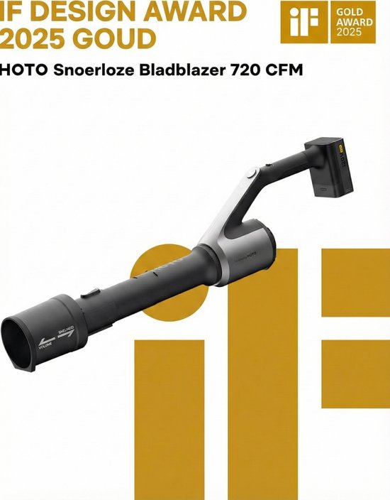 HOTO Draadloze Bladblazer - Sneeuwblazer - Oplaadbaar - Luchtsnelheid 193 km/u van Merkloos	 — afbeelding 5