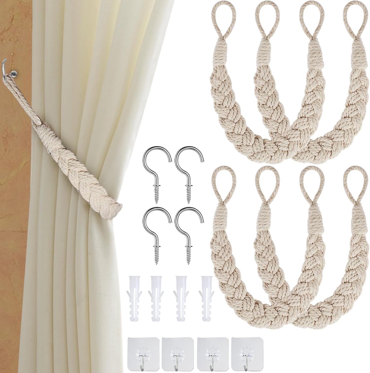 Famanu – 4-Delige Microvezel Handdoek, Sneldrogende Camping Handdoeken Lichtgewicht Reishanddoek Set, Gymhanddoeken in 3 Maten voor Zwemmen Hardlopen Fietsen - Grijs