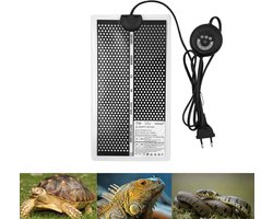 Verwarmingsmat voor Terrarium Reptielen met Instelbare Temperatuurregeling