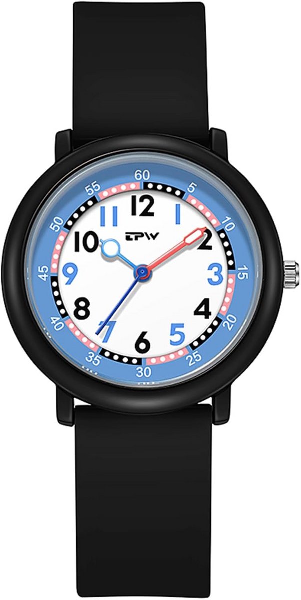Kind Analoog Quartz Polshorloge met Siliconen Band - Waterdicht en Kleurrijk