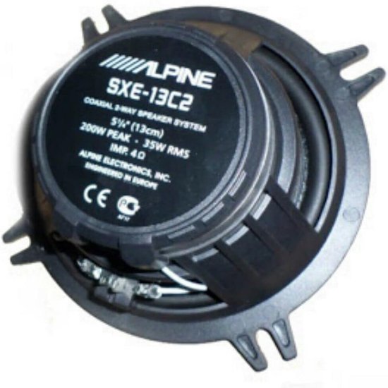 Excalibur X132- 13 cm 2-weg luidsprekers - 300 Watt vermogen