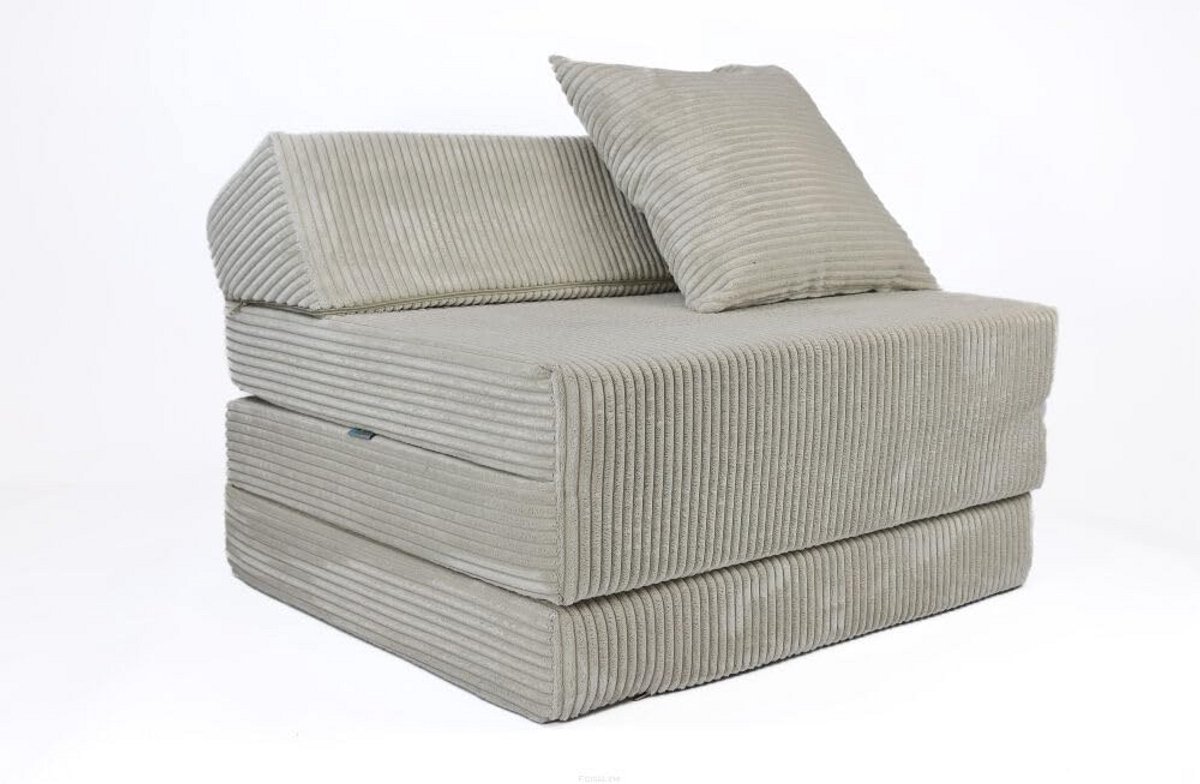 Opvouwbaar Logeerbed met Hoofdeinde en Kussen - 200x70x10 cm Schuimrubber Gastenmatras