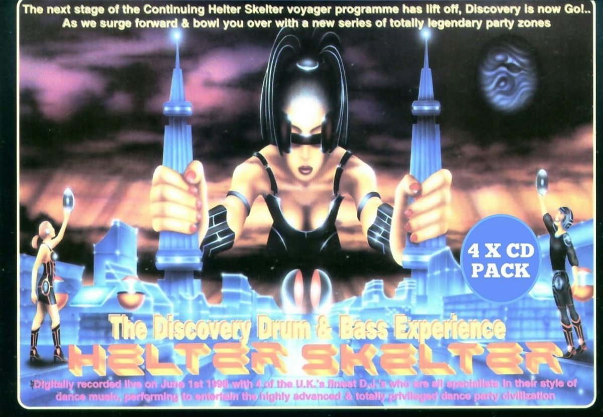 House, Techno & Drum & Bass CD - Mix Album 3 Disc Set