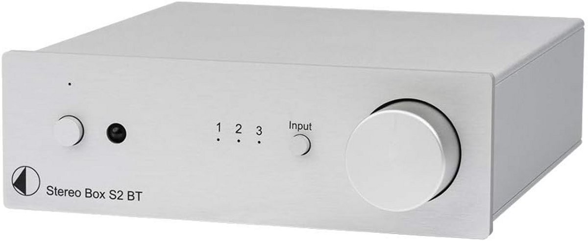 Compacte Stereo Versterker met Bluetooth Streaming en Hoge Kwaliteit Audio