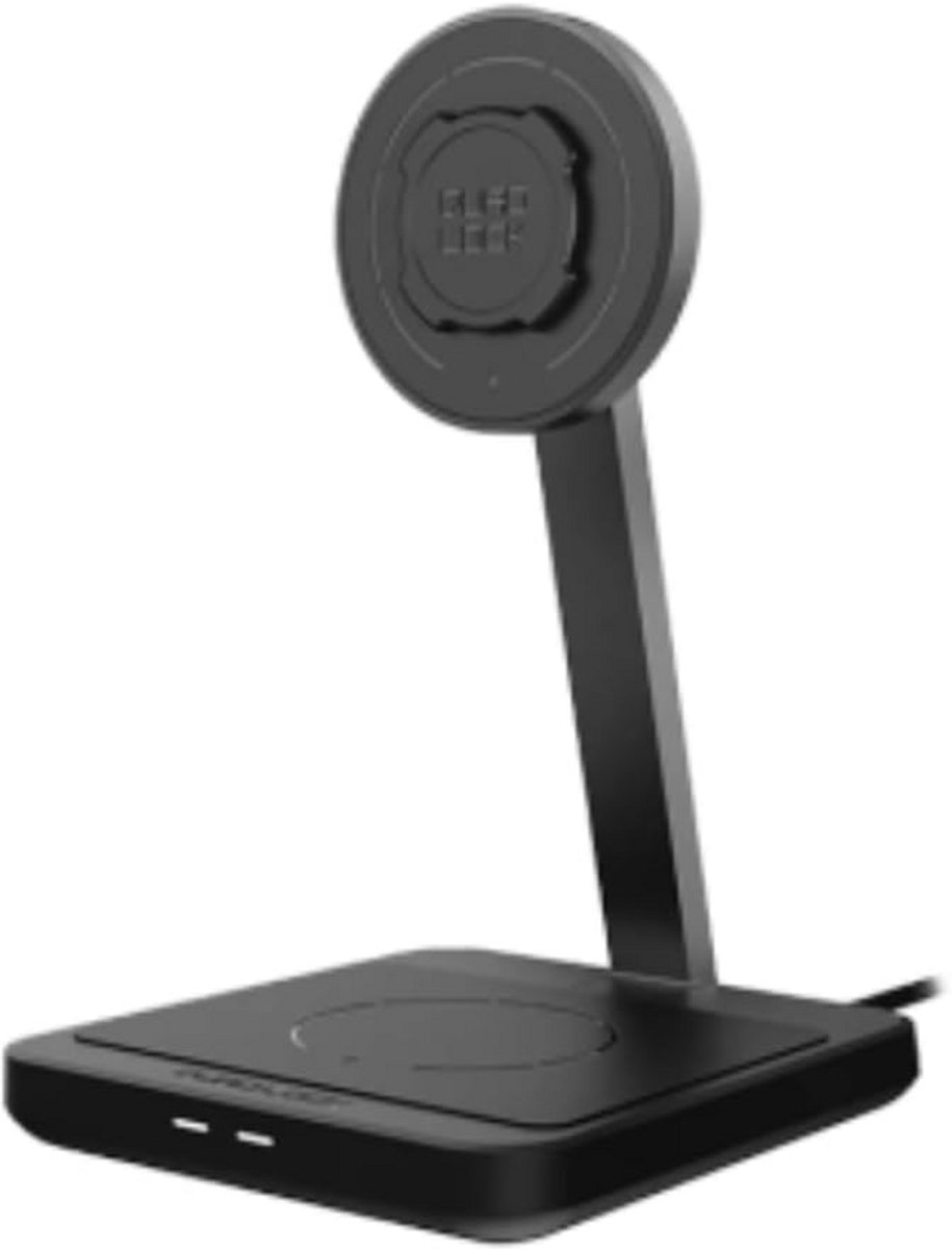 Dual Draadloze Oplader Desktop met Verstelbare Hoek