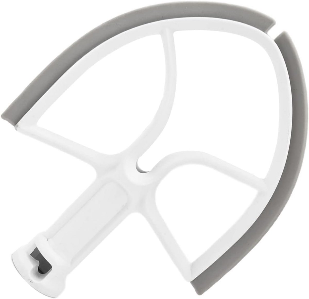 Platte Kop Garde Accessoire voor 5QT Keukenmachine met Siliconen Rand