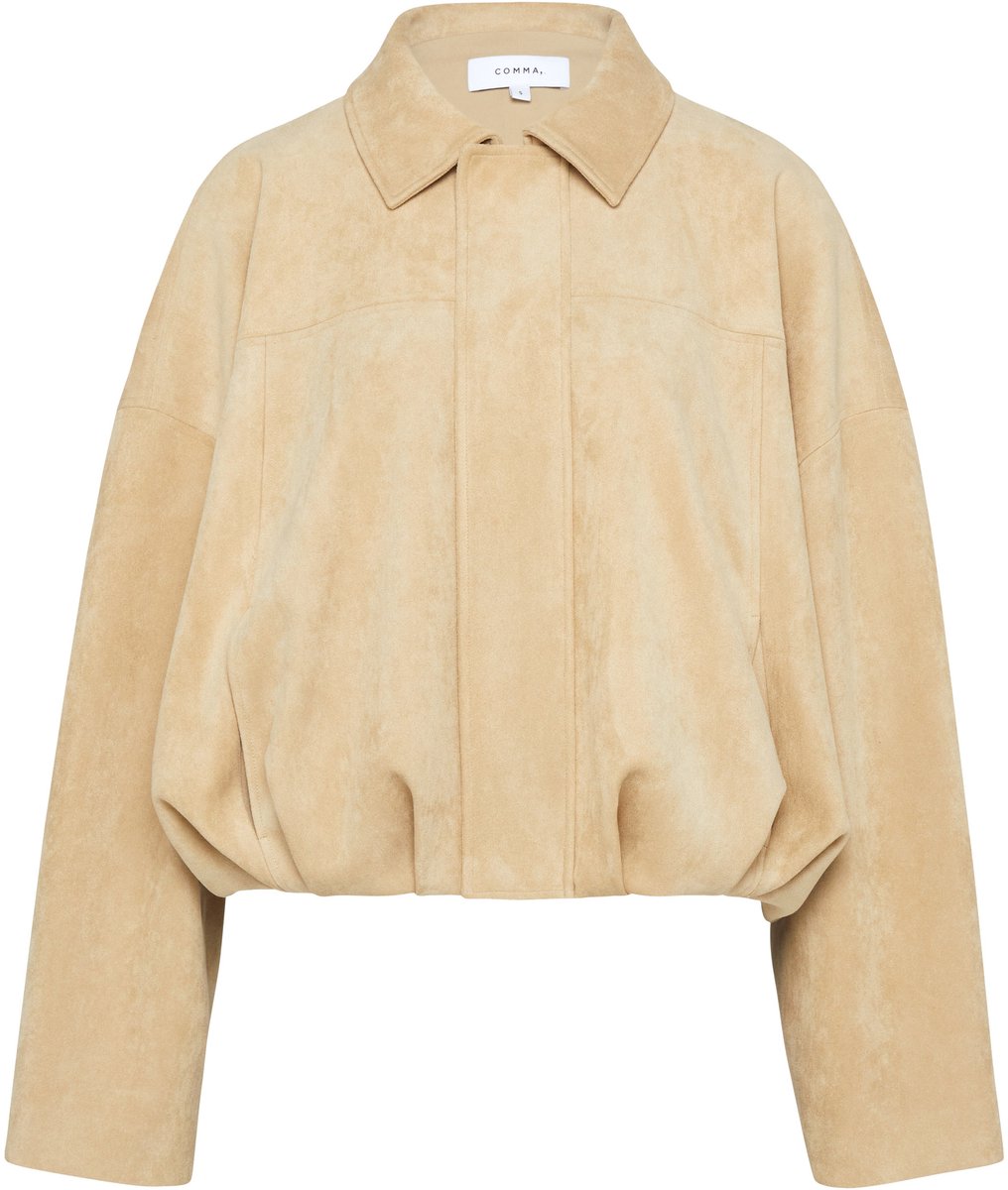 comma - female - Blouson in velourslook