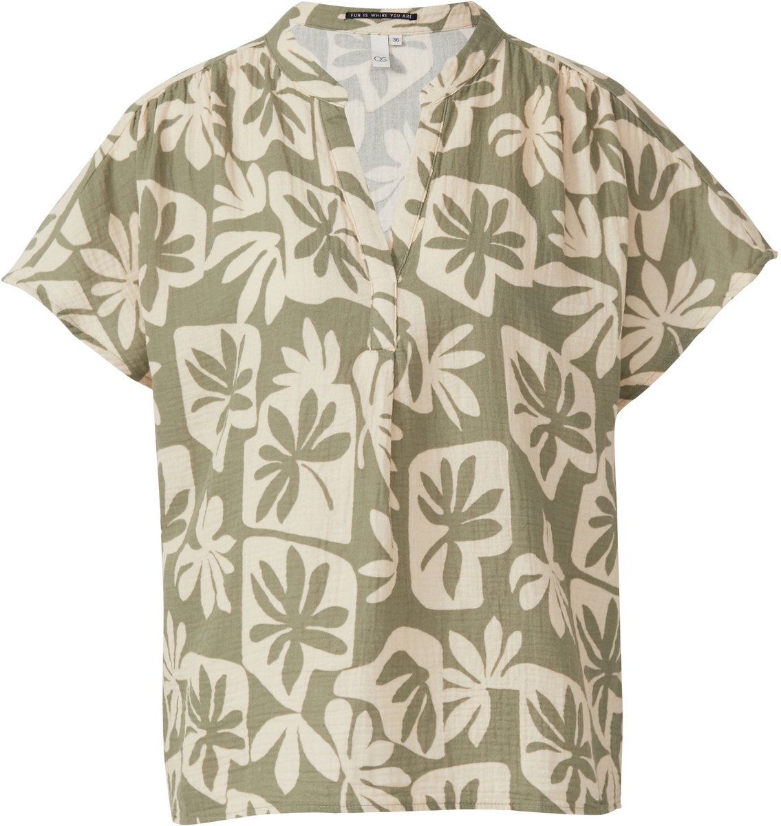 QS - female - Mousseline blouse