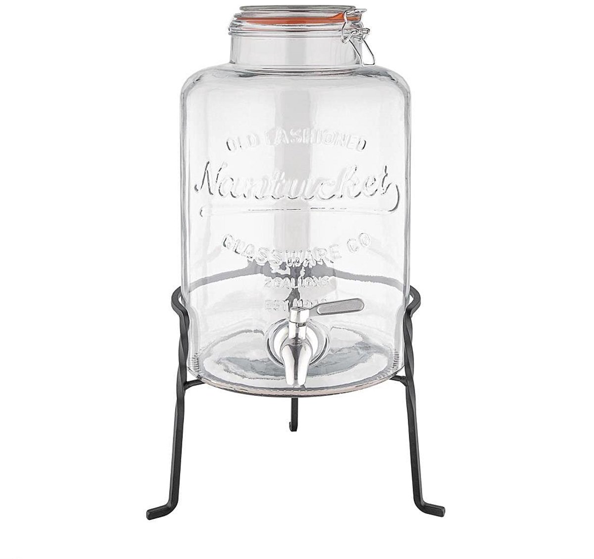 Stijlvolle Drankdispenser op Standaard voor Drankjes en Water