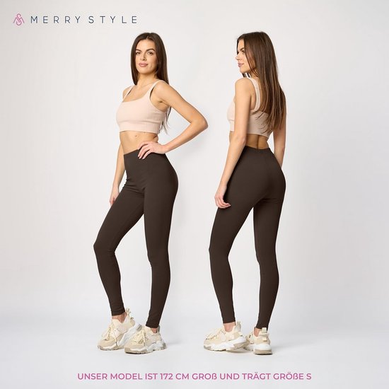 Dames Lang Legging Katoen Met Hoge Taille Comfortabel — afbeelding 4