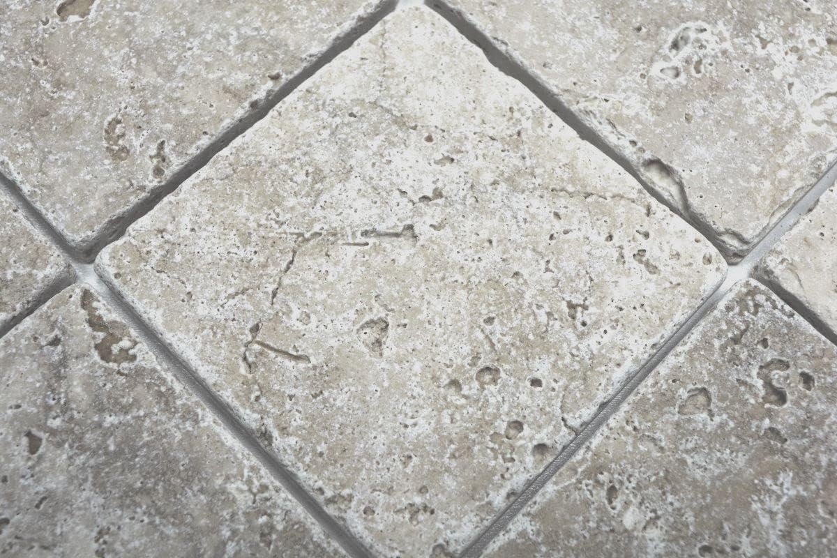 Natuurstenen Beige Travertin Tegels Chiaro Antiek Geschikt Voor Binnen en Buiten