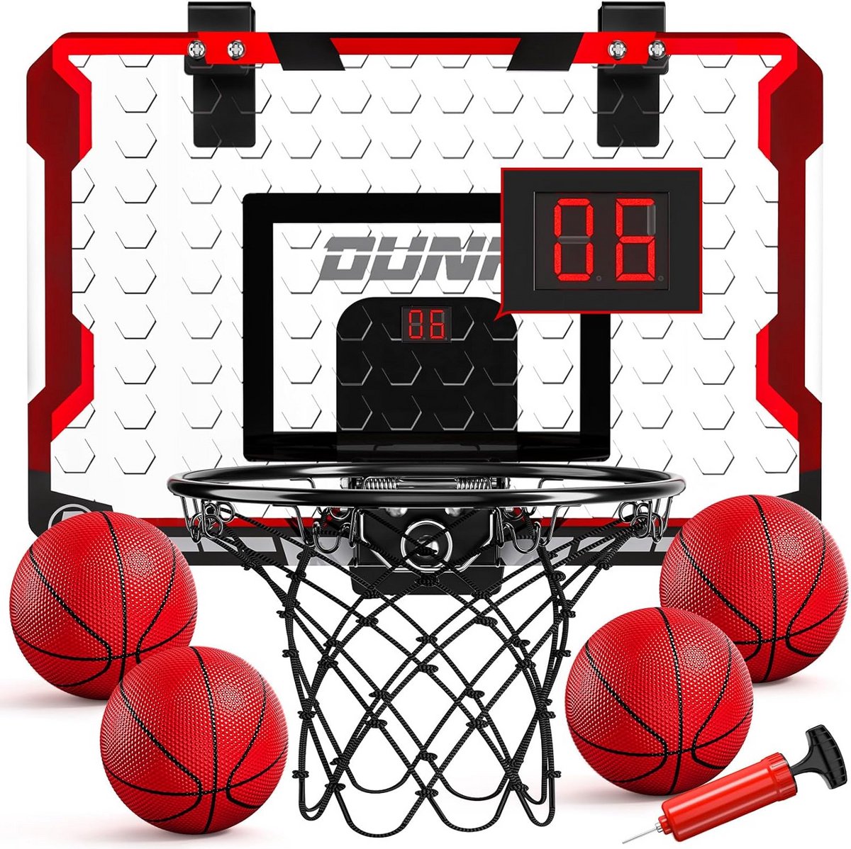Indoor Basketbal Systeem voor Kinderen met Elektrisch Scorebord