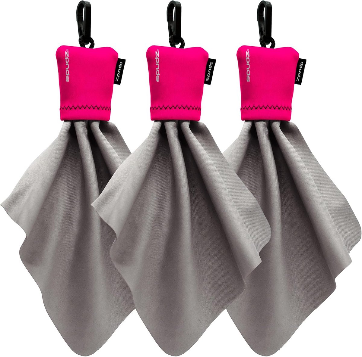 Microvezeldoekjes met Opbergzakje - Poetsdoekjes voor Bril, Lens, Laptop en Scherm (3 stuks)
