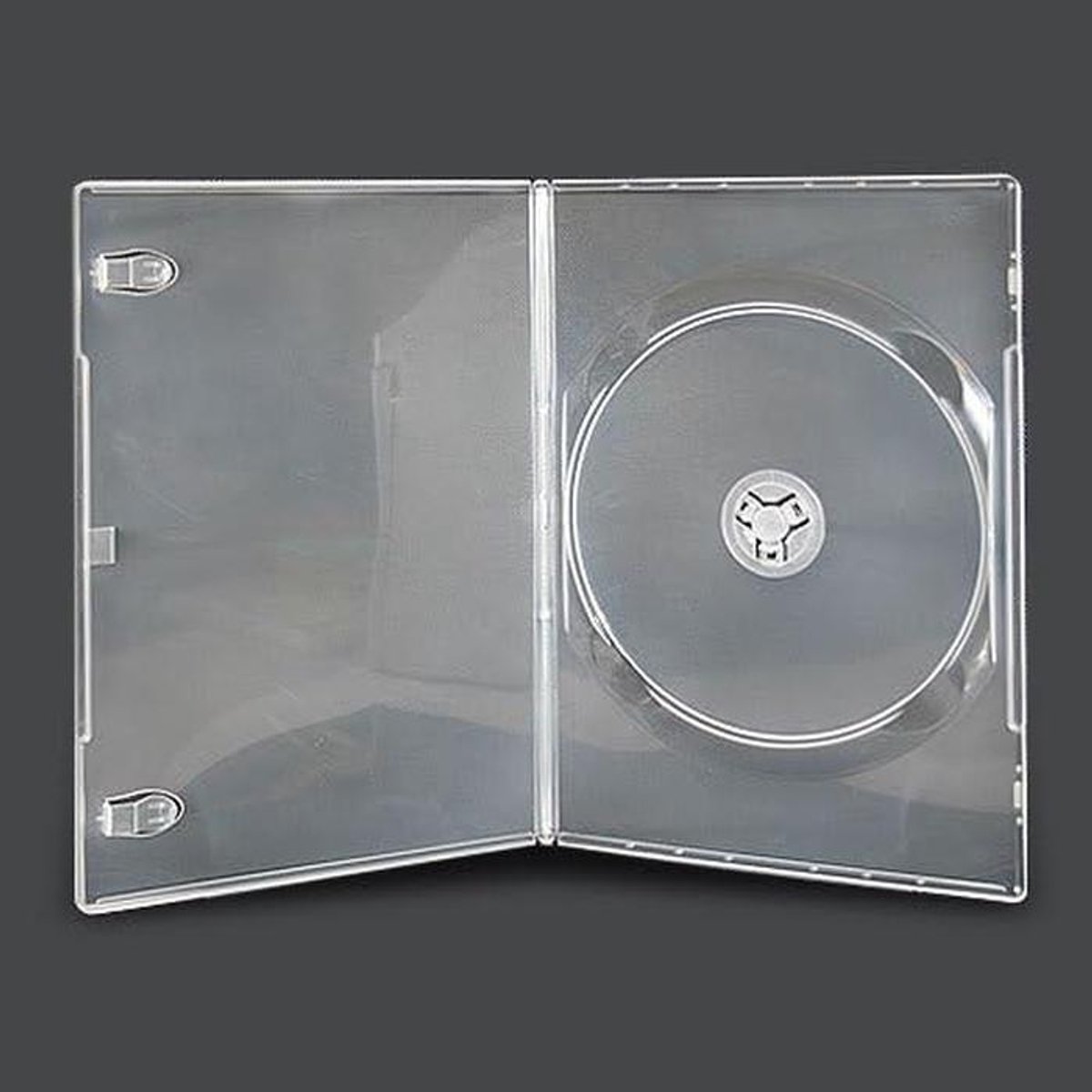 10 Stuks Dunne Transparante DVD CD Blu-Ray Opberghoesjes
