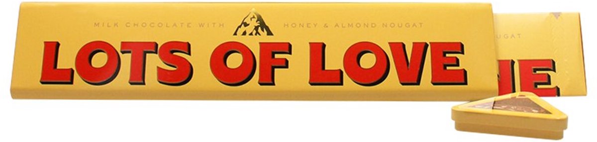 Toblerone premium tinbox 340g - Lots of Love