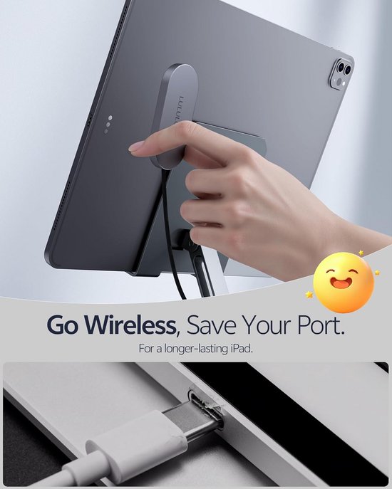 Magnetische Draadloze Oplader voor iPad Pro en iPad Air — afbeelding 3